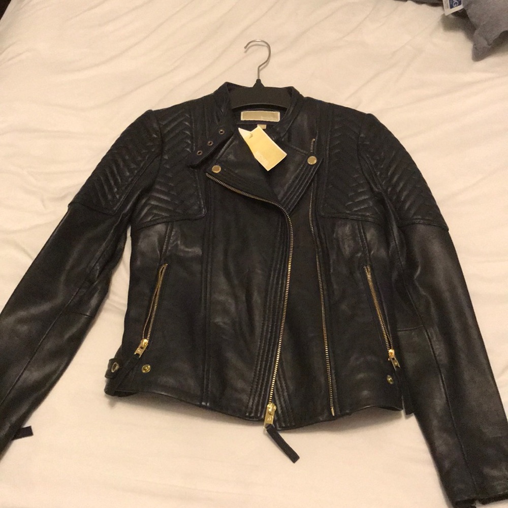 Women’s Micheal Kors leather jacket